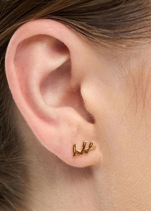 For My Bff earring Forgyldt Lulu Copenhagen